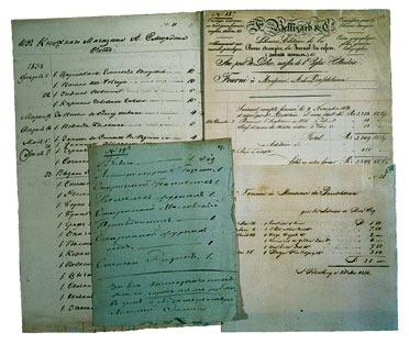 Счета книгопродавцов 1834-1836