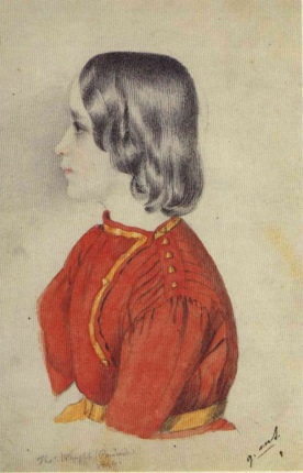 Григорий Пушкин, младший сын Пушкина.
