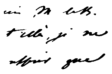 Пять клочков пушкинского письма из Майковского собрания.