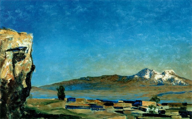 sherishev-gora-alagez-k-vecheru-1929