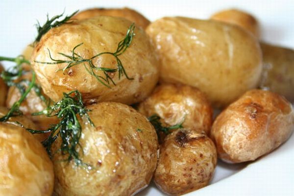 Печёный картофель